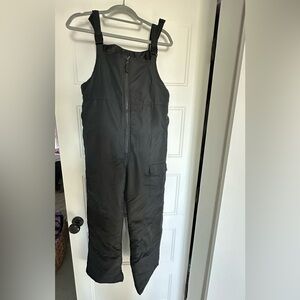London Fog Black Ski Bib